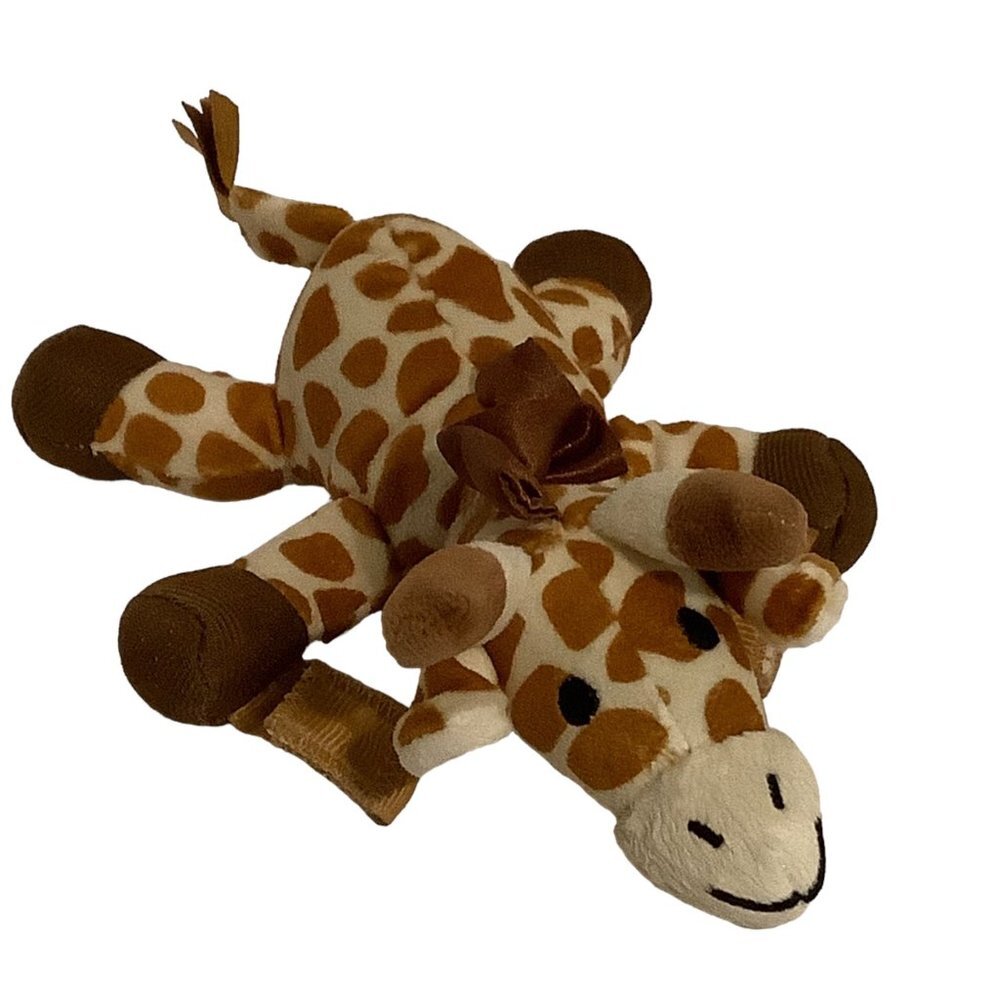 Dr. Brown’s Pacifier and Teether Holder Safari Giraffe Lovey Stuffed Plush 8"